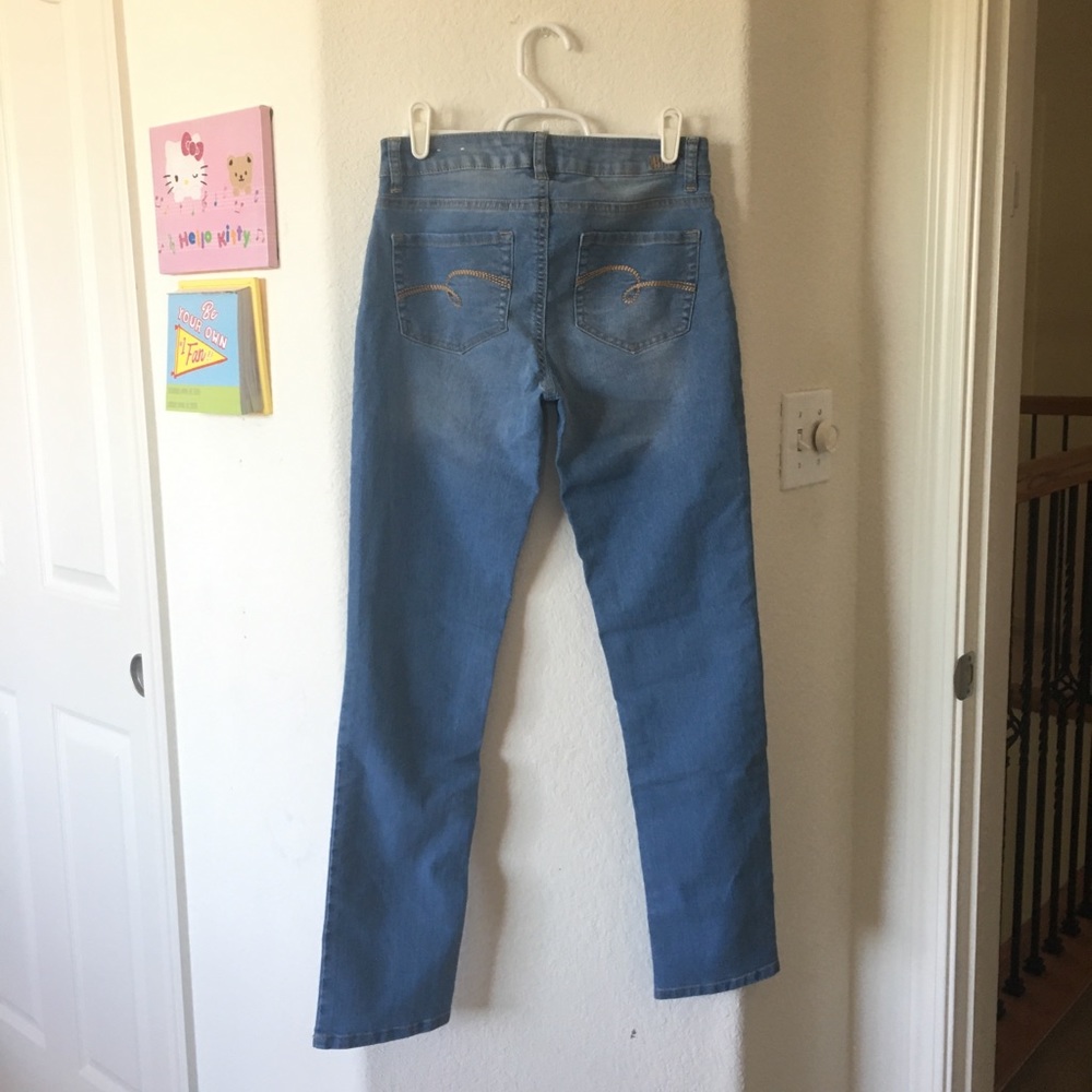 Justice Mid Rise Skinny Jeans - Picture 2 of 4